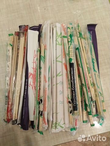 Бамбуковые палочки для суши, поделок