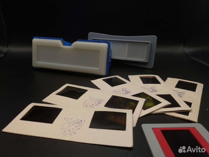 Стереоскоп СССР и слайды