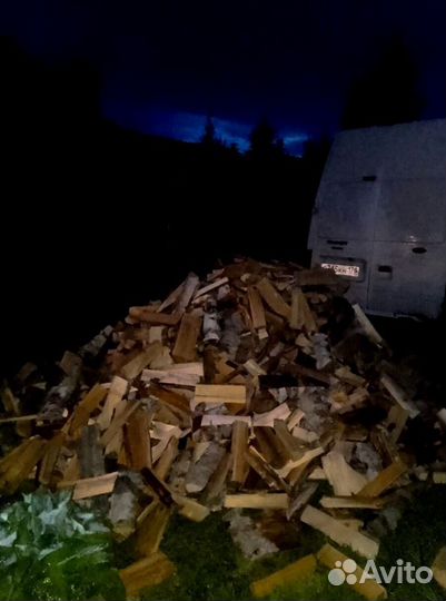 Дрова колотые в ло
