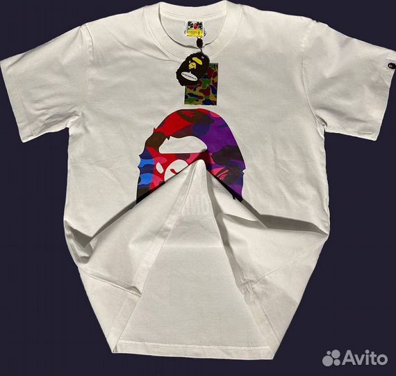 Футболка bape big logo