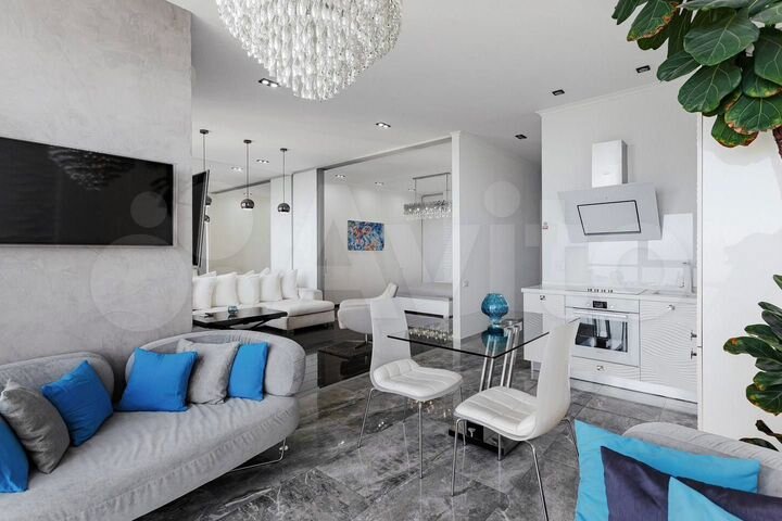 Квартира-студия, 50 м², 3/3 эт.