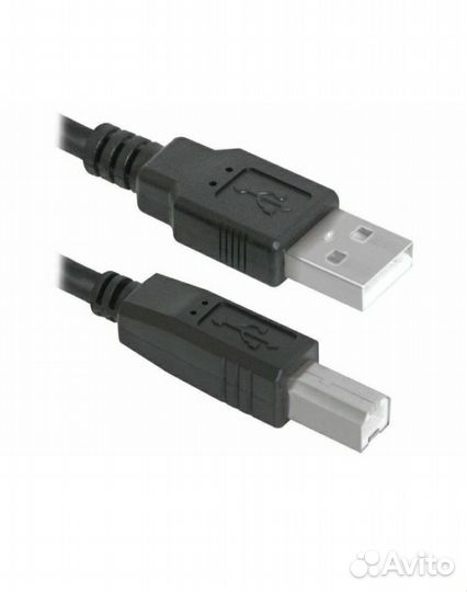 Кабель Mirex USB 2.0 AM - USB BM 1.8m