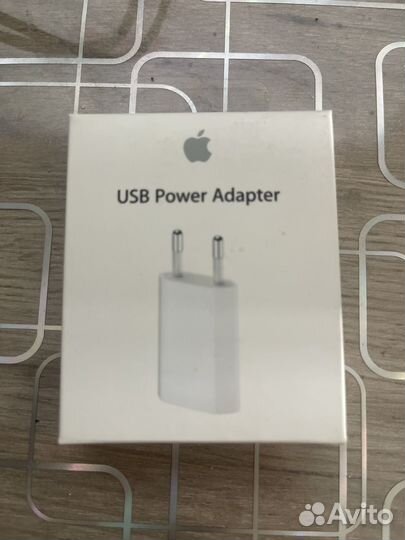 Оригинальный usb адаптер питания Apple 5 w