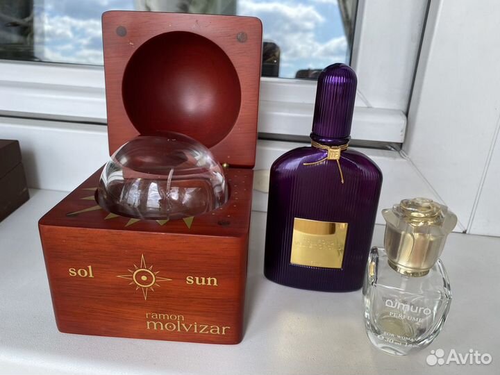 Пустые флаконы от духов