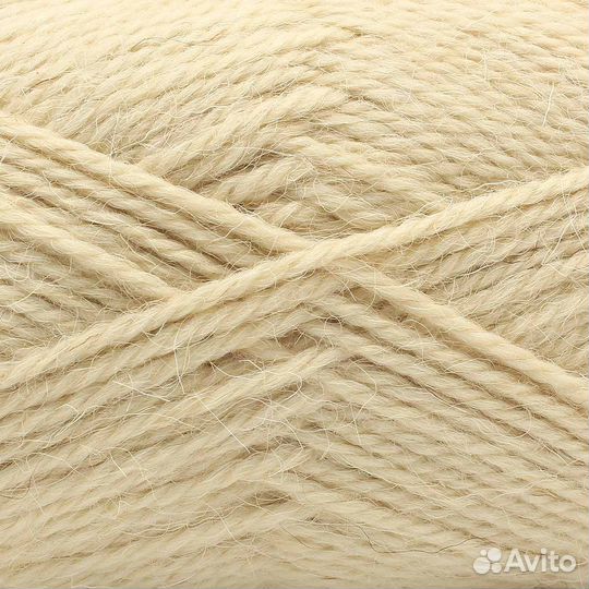 166 суровый Пряжа из Троицка 'Деревенька' 100гр. 1