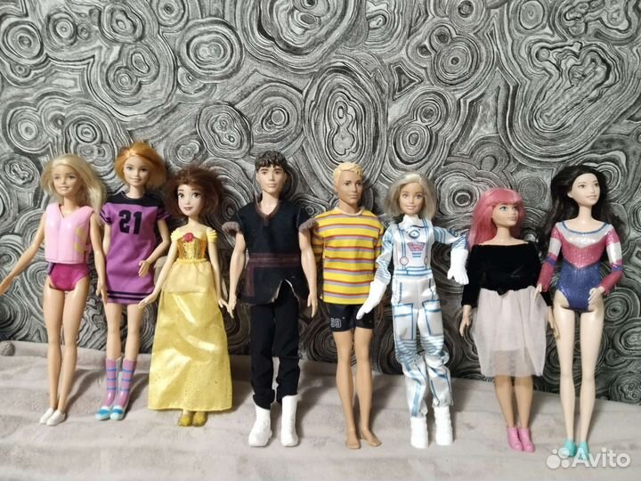 Барби,лодка,скорая помощь и др