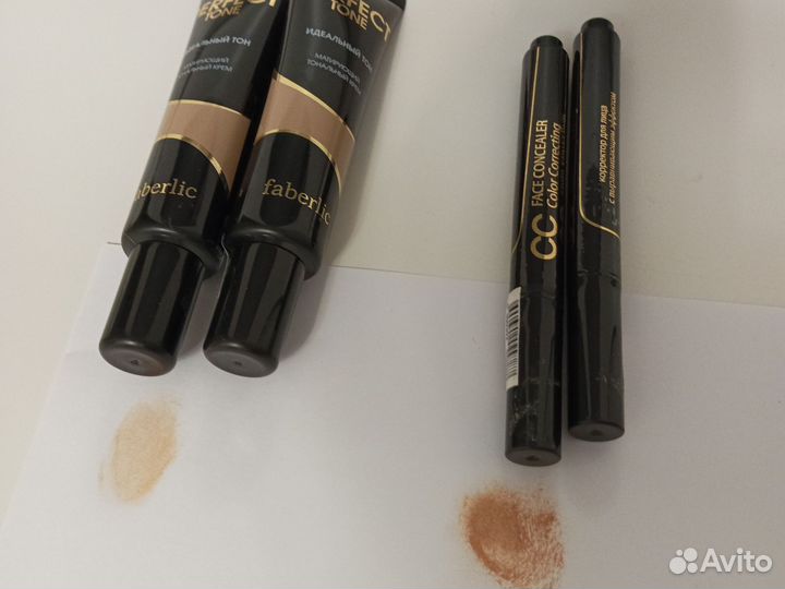 Тональный крем, корректор тональный.Фаберлик
