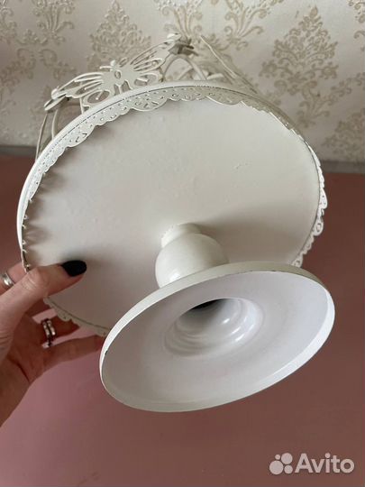 Конфетница подставка клетка с птичками