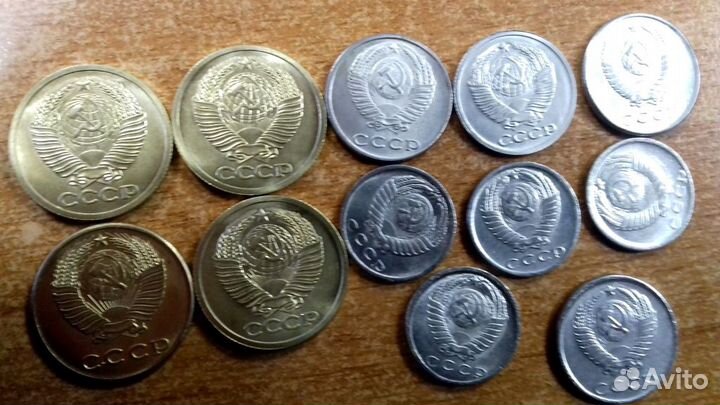 Копии редких монет 5,15 20коп. и 2коп 1927г. СССР