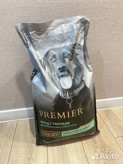 Сухой корм для собак средних пород Премьер