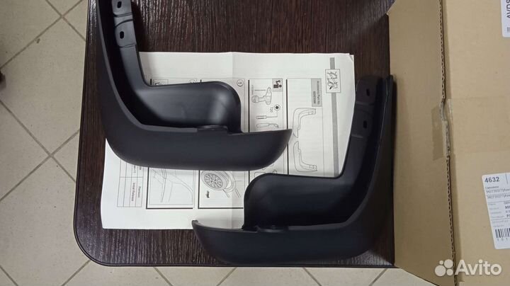 Задние брызговики GM Chevrolet Aveo T300 хэтчбек