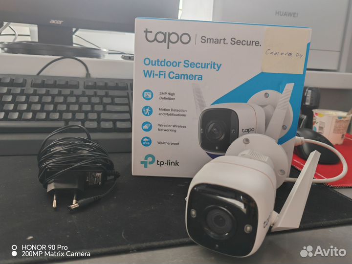 Камера видеонаблюдения wifi tapo