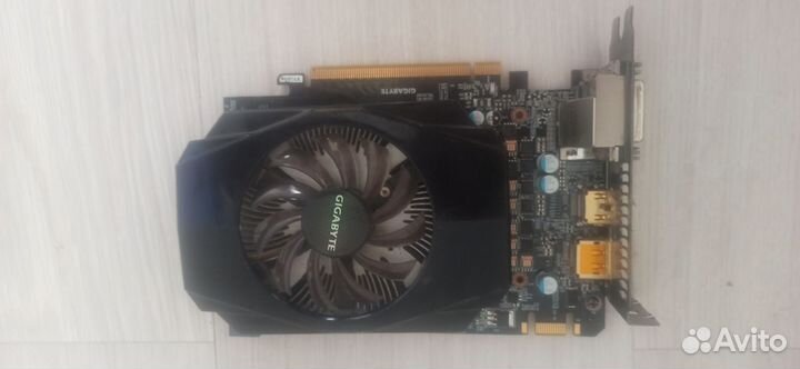 Видеокарта gtx 950 gigabyte 2gb, 6пин