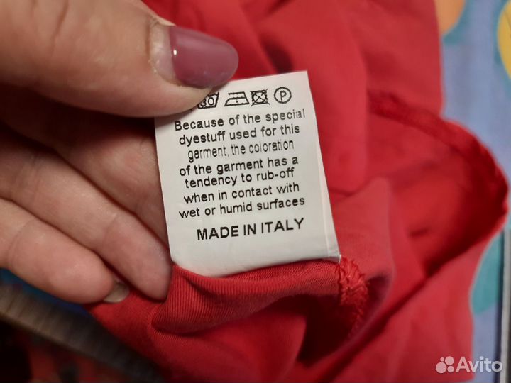 Женская летняя блузка топ 44 46 Италия вискоза