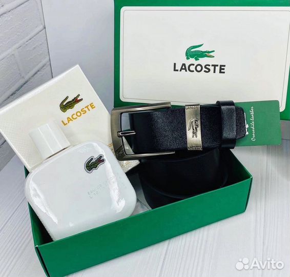 Мужской подарочный набор духи и ремень