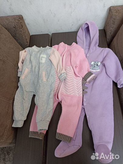 Комбинезоны 62-74-80 для девочки