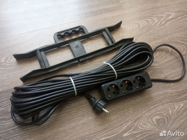 Удлинитель кабельный 10 метров. Новый