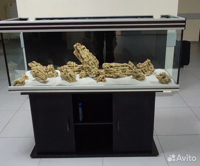 Камни песчаник для аквариума / грот меотис