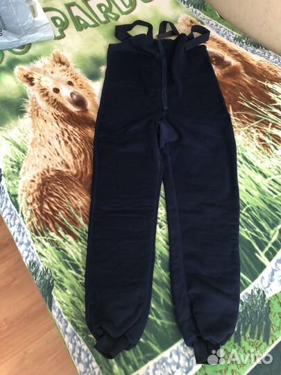 Мужской теплый полукомбинезон