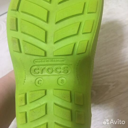 Резиновые сапоги crocs c8