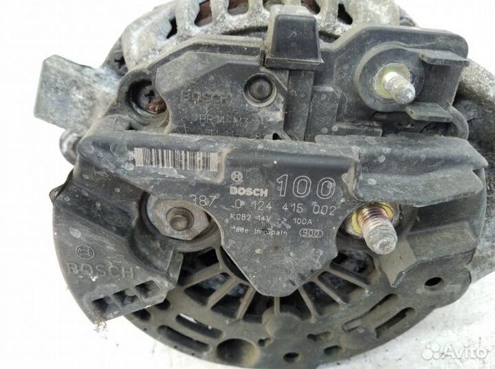 Б/У Б/У Генератор 1,8I bosch 100A 0124415002 opel