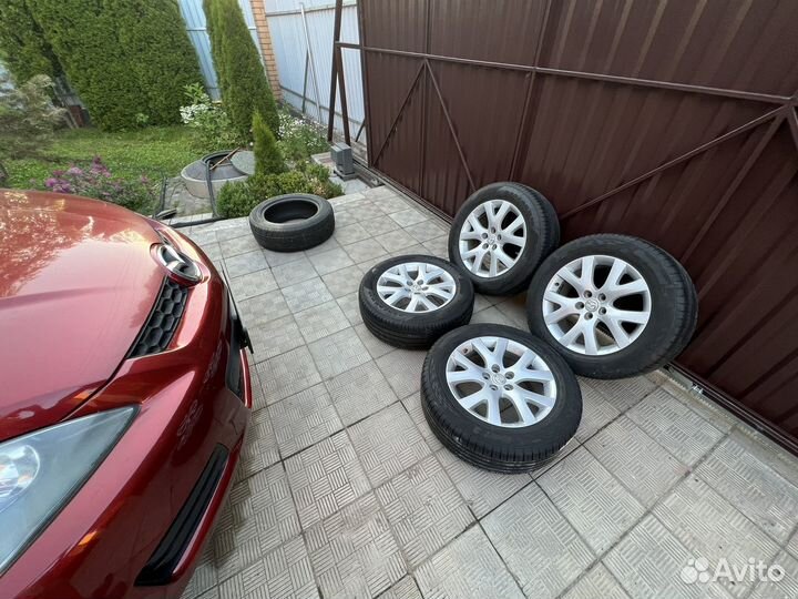 Колеса на дисках mazda cx-7 r18 pirelli 235/60