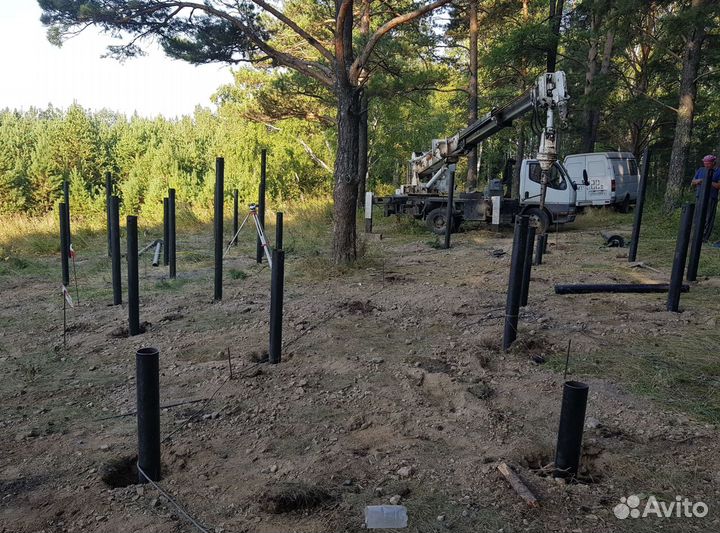 Винтовые сваи