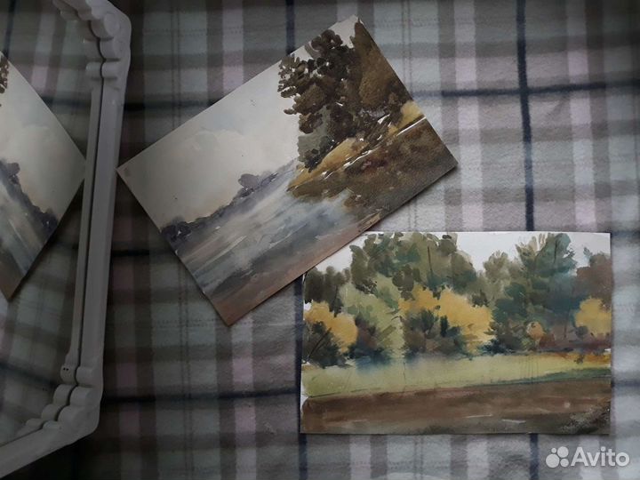 Разные этюды, графические работы, картина