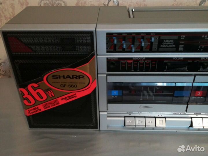 Магнитола sharp gf 560