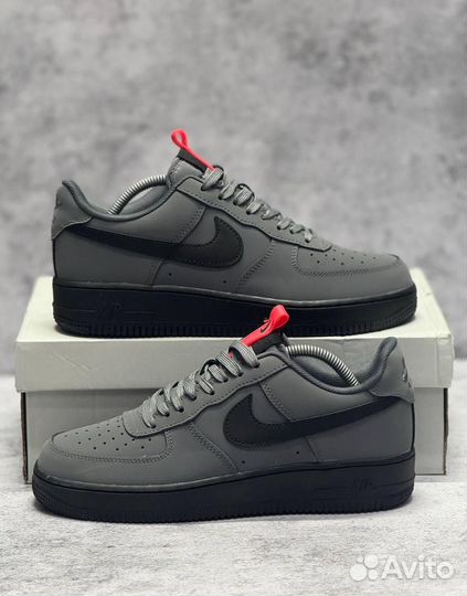 Кроссовки Nike Air Force 1 Grey (Арт.97510)