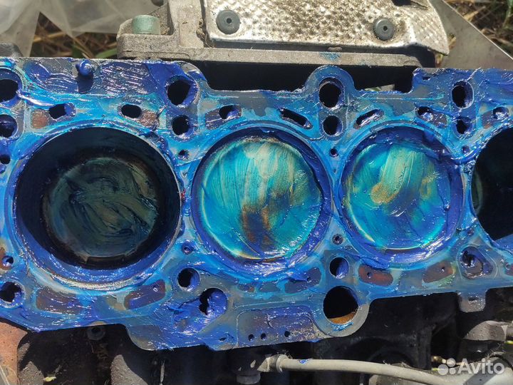 Блок двигателя с поршневой AWT Passat b5+ АКПП