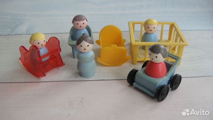 Кукольный набор СССР Город пробок винтаж 80-90х