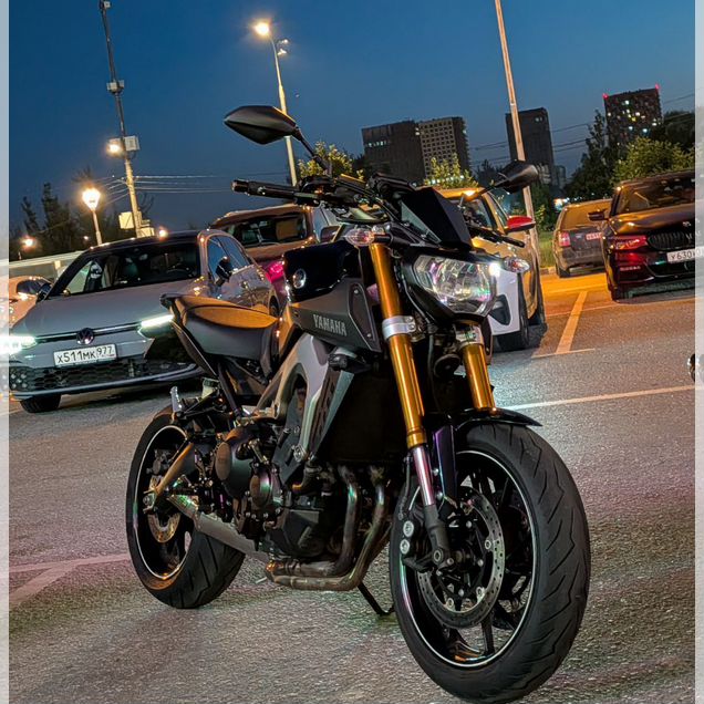 Yamaha MT-09 (FZ-09), 2015, 25 140 км