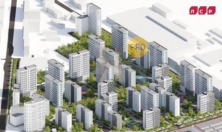 2-к. квартира, 56,4 м², 18/26 эт.