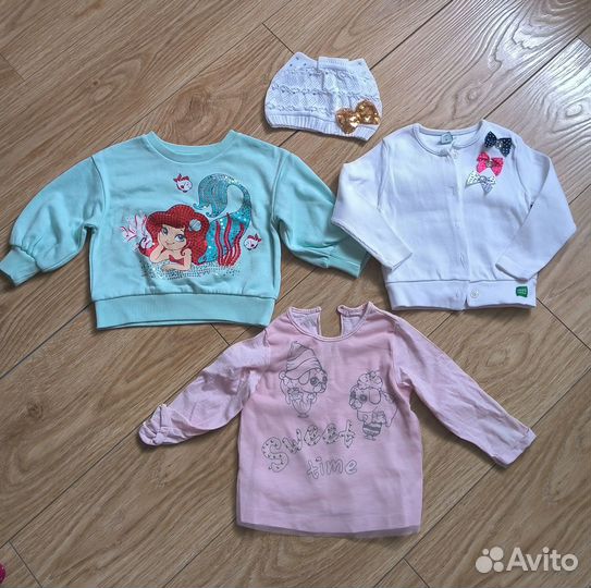 Вещи пакетом на девочку 92-98 размер