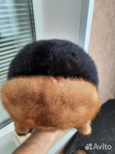 Шапка норковая женская бу