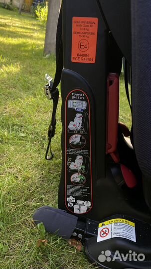 Автокресло capella isofix