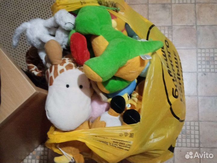Мягкие игрушки пакетом бесплатно