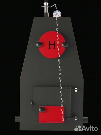 Твердотопливный котёл 8 квт