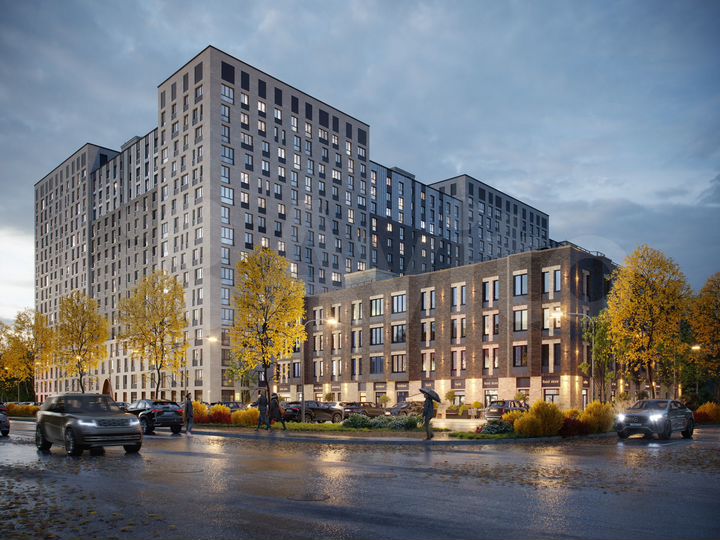 1-к. квартира, 37,8 м², 3/4 эт.