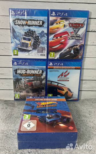 Игры ps4 Гонки