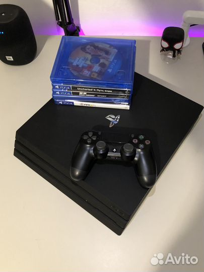 Sony playstation 4 PS4 pro 1tb с играми