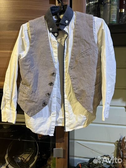 Рубашка и жилетка