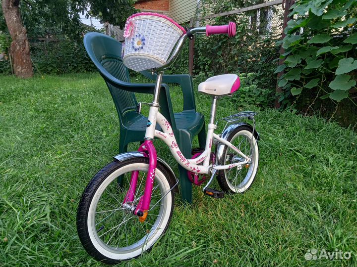 Детский велосипед Novatrack Butterfly 16