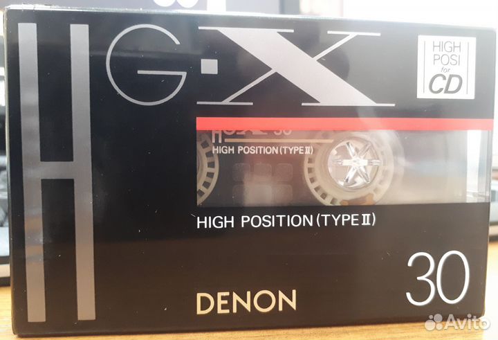 Аудиокассета Denon HG-X 30