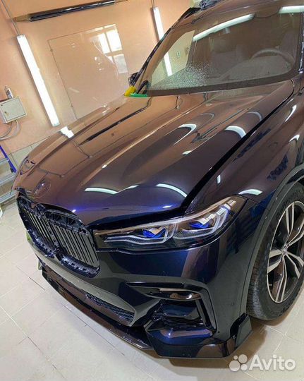 Оклейка автомобиля пленкой
