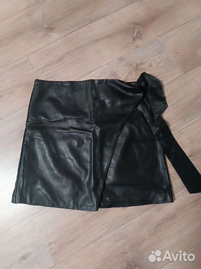 Кожаная юбка