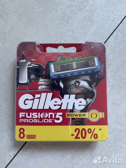 Кассеты gillette fusion 5 proglide power