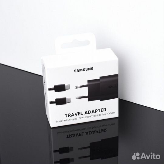 Быстрая зарядка samsung 25W оригинал