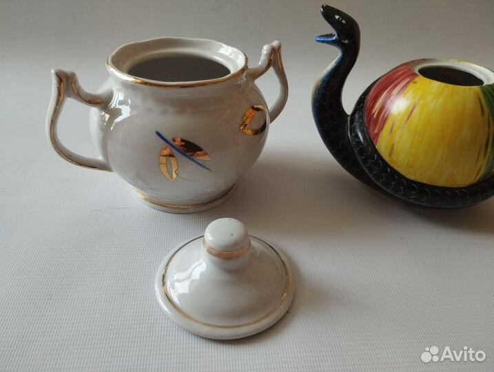 Заварочный чайник и сахарница. Вербилки